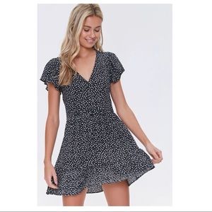 Ditsy Floral Print Mini Dress